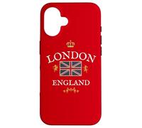 Drapeau de Londres, Angleterre, Union Jack, Grande-Bretagne Coque pour iPhone 16
