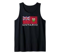 Drapeau de l'ONTARIO du Canada - Blason des Armes Débardeur
