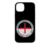 Drapeau de l'Ordre des Chevaliers Templiers Coque pour iPhone 14 Plus