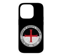 Drapeau de l'Ordre des Chevaliers Templiers Coque pour iPhone 14 Pro