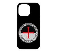 Drapeau de l'Ordre des Chevaliers Templiers Coque pour iPhone 14 Pro Max