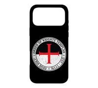 Drapeau de l'Ordre des Chevaliers Templiers Coque pour iPhone 17 Pro Max