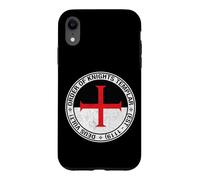 Drapeau de l'Ordre des Chevaliers Templiers Coque pour iPhone XR