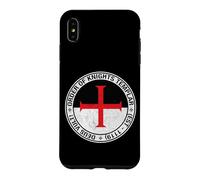 Drapeau de l'Ordre des Chevaliers Templiers Coque pour iPhone XS Max