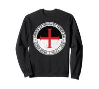 Drapeau de l'Ordre des Chevaliers Templiers Sweatshirt