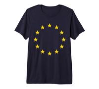 Drapeau de l'UE Europe Union européenne T-Shirt Haut de Gamme