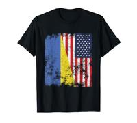 Drapeau de l'Ukraine USA T-Shirt