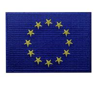 Drapeau de l'Union Européenne L'Europe Emblème international Brodé à Repasser ou à Coudre Patch ?