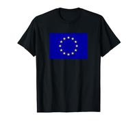 Drapeau de l'Union européenne T-Shirt Graphique avec Valeur