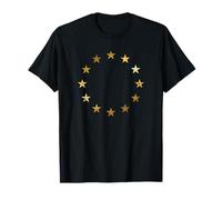 Drapeau de l'Union Européenne (vieilli/jaune) L'UE Europe T-Shirt