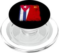 Drapeau de l'Union soviétique Cuba Patrimoine CCCP PopSockets PopGrip pour MagSafe