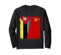 Drapeau de l'Union soviétique du Mozambique Patrimoine CCCP Manche Longue