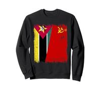 Drapeau de l'Union soviétique du Mozambique Patrimoine CCCP Sweatshirt
