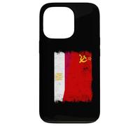 Drapeau de l'Union soviétique Egypte Patrimoine CCCP Coque pour iPhone 13 Pro