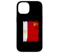 Drapeau de l'Union soviétique Egypte Patrimoine CCCP Coque pour iPhone 14