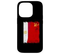 Drapeau de l'Union soviétique Egypte Patrimoine CCCP Coque pour iPhone 14 Pro