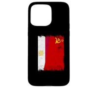 Drapeau de l'Union soviétique Egypte Patrimoine CCCP Coque pour iPhone 15 Pro Max