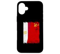 Drapeau de l'Union soviétique Egypte Patrimoine CCCP Coque pour iPhone 16 Plus