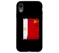 Drapeau de l'Union soviétique Egypte Patrimoine CCCP Coque pour iPhone XR