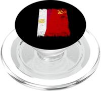 Drapeau de l'Union soviétique Egypte Patrimoine CCCP PopSockets PopGrip pour MagSafe