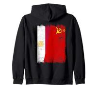 Drapeau de l'Union soviétique Egypte Patrimoine CCCP Sweat à Capuche