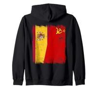 Drapeau de l'Union soviétique Espagne CCCP Espagne URSS Heritage Sweat à Capuche