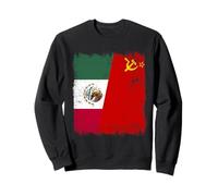 Drapeau de l'Union soviétique Mexique Patrimoine CCCP Sweatshirt