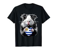 Drapeau de l'Uruguay - Cochon d'Inde - Fierté uruguayenne - Racines uruguayennes T-Shirt
