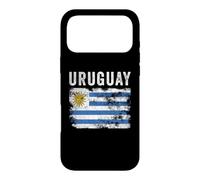 Drapeau de l'Uruguay Vieilli - Hommes, Femmes, Enfants - Drapeau uruguayen Coque pour iPhone 17 Pro Max
