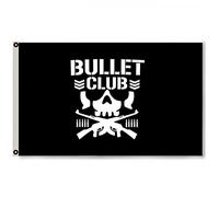 Drapeau de lutteur The Bullet Club - 9,6 x 1,5 m