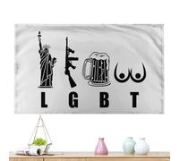 Drapeau de motivation : , bannière Lgbt | Drapeau drôle pour chambre universitaire, chambre d'étudiant ou chambre à coucher et grotte pour homme, Lgbt, drapeau de seins en polyester