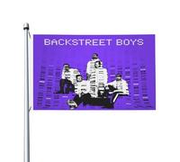 Drapeau de musique de groupe de rue pour garçons - Drapeau imprimé directement sur vêtement - Polyester durable - Motif graphique accrocheur - Bannière double face - 0,9 x 1,5 m