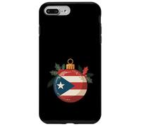 Drapeau de Noël à Porto Rico Île de Vacances Coque pour iPhone 7 Plus/8 Plus