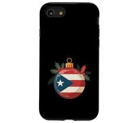 Drapeau de Noël à Porto Rico Île de Vacances Coque pour iPhone SE (2020) / 7/8