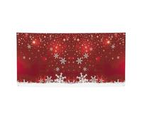 Drapeau de Noël imprimé, bannière colorée idéale pour les bars de jardin et les réunions entre amis