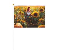 Drapeau de Noël miniature amusant imprimé drapeau de fête pour défilés Coupe du monde Festival Événements Drapeaux