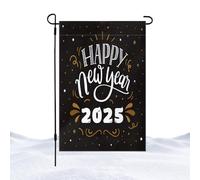 Drapeau de Noël pour patio, drapeaux de Noël extérieurs, Signes de jardin Drapeaux saisonniers | Drapeaux décoratifs double face, affiches de jardin 2025, drapeaux de jardin