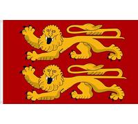 DRAPEAU DE NORMANDIE. FRANCE. QUALITÉ SATIN PREMIUM. DIMENSION 150X90 CM