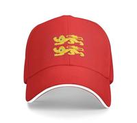 Drapeau De Normandie Unisexe Chapeau Stylée Casquette De Baseball Léger Baseball Cap pour Été Extérieur Toutes Les Saisons