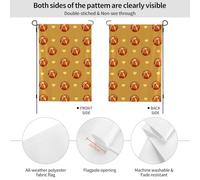 Drapeau de pain beurré. Convient pour une utilisation en intérieur et en extérieur, parfait pour la maison, le jardin, les événements et les expositions patriotiques.