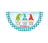 Drapeau de Pâques en forme d'éventail en forme d'œuf coloré pour la maison, l'extérieur, le jardin, la clôture, la décoration de fanions pour joyeuses Pâques