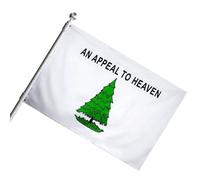Drapeau de pin vert, drapeau de jardin de la révolution américaine, drapeaux en polyester à motif de pin | Tapisserie colorée avec 2 œillets en laiton, décoration patriotique
