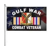 Drapeau De Pirate Décoratifs Drapeaux 61E Régiment De Cavalerie, Vétéran Des Combats Du Golfe Avec Œillets Bannière Extérieure Pour Balcon Intérieur Manif 90X150Cm