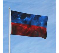 Drapeau De Pirate Décoratifs Drapeaux Russes Ukrainiens Avec Œillets Bannière Extérieure Pour Décorations Balcon Célébration 90X150Cm