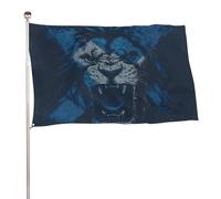Drapeau de Pirate Lion écossais d'Écosse Drapeaux 90X150cm | Renforcé Bannière Extérieure Double Couture Drapeau de Jardin pour Célébration Bar Extérieur