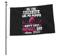 Drapeau De Pirate Renforcé Drapeaux Bébé, Je Ne Suis Pas Comme Ma Maman. Bonne Première Fête Des Mères, Olivia 2023 Personnalisé Bruant Pour Jardin Fête Manif 90X150Cm