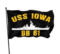 Drapeau de Pirate USS Iowa BB 61 Drapeaux 90X150cm