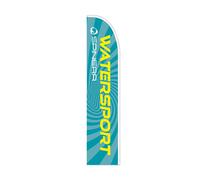 Drapeau de plage Spinera Watersport Bleu TU