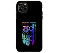 Drapeau de Police Patriotique USA Law Enforcement Coque pour iPhone 11 Pro Max