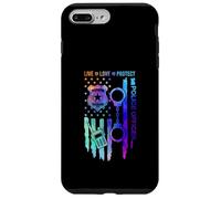 Drapeau de Police Patriotique USA Law Enforcement Coque pour iPhone 7 Plus/8 Plus
